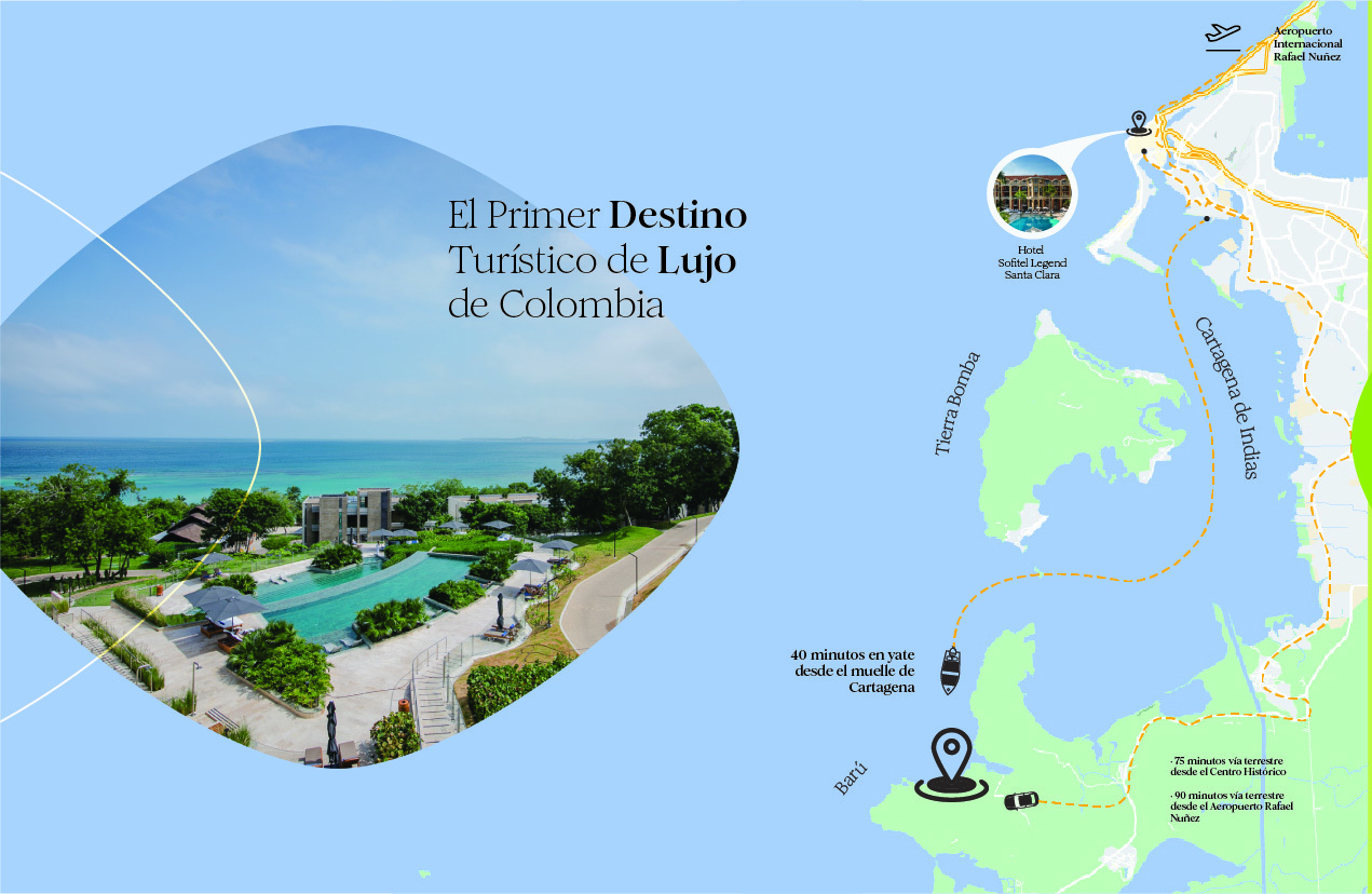 Sofitel Barú Calablanca Beach Resort Map